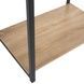 Вешалка напольная для одежды и обуви Loft System SAM015 Черная с коричневым