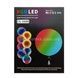 Лампа круглая наклонная от сети на пульте RGB LED CS-2600