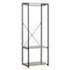 Вешалка напольная для одежды и обуви Loft System SAM015 Черная с коричневым