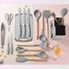 Набір кухонного приладдя 19 предметів Kitchen Set Сірий