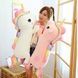 Игрушка мягкая Единорожка 75см М 14661 Розовая