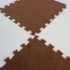 Килимок-пазл плюшевий 30&times;30см 10шт/уп floor mat AND 5579 Коричневий