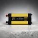 Преобразователь 1000W 12V AC/DC KSM LCD+2 USB Черный с желтым