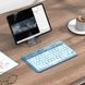 Клавиатура беспроводная Transparent Discovery edition BT keyboard(Английская раскладка) HOCO S55 Ice Blue Mist