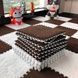 Килимок-пазл плюшевий 30&times;30см 10шт/уп floor mat AND 5579 Коричневий