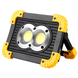 Прожектор светодиодный портативный аккумуляторный LL-802 20W COB LED