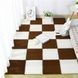 Килимок-пазл плюшевий 30&times;30см 10шт/уп floor mat AND 5579 Коричневий