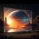 Проектор відео-ігровий з джойстиками + пульт керування Android 11 Projector МА2000 Білий