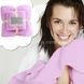 Набір рушників 2шт 145*80см та 75*35см Towel blanket 521-2415 Фіолетовий