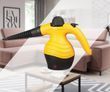 Ручной вертикальный отпариватель - пароочиститель Steam cleaner DF-A001 Желтый