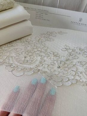 Постельное белье летнее с покрывалом-пике (240х230см), простынью (240х260см) и наволочками (4 шт) Pepper home