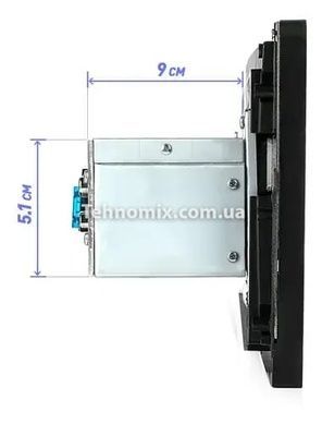 Автомагнитола универсальная 2 DIN Android-12 (2+16GB)