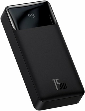 Внешний аккумулятор Baseus Bipow Digital Display Power Bank 20000mAh 15W Black