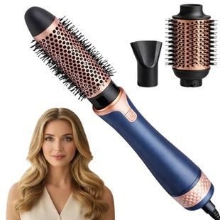 Стайлер для укладки волос 3в1 Hairdryer comb 701 AND 280 Синий