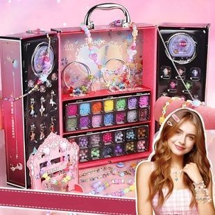 Набор для изготовления украшений для девочек BabyBoss Розовый