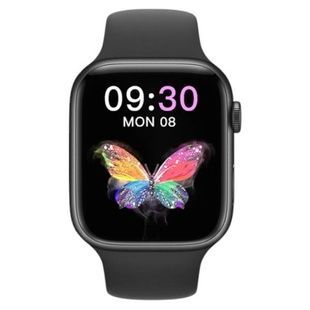 Смарт годинник водонепроникний з вібросигналом Smart Watch C6 HS-45 Чорний