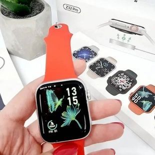 Смарт-годинник з кольоровим 44мм дисплеєм та 2 ремінцями Smart Watch Series 6 Z32 PRO Червоні