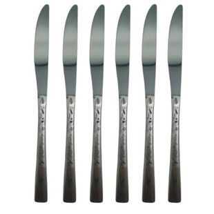 Набір столових ножів 6шт із візерунком Cutlert set CD-35