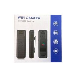 Камера видеонаблюдения карманная портативная WI-Fi HD Body camera Черная