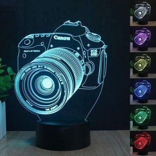 Настольный светильник&nbsp;New Idea 3D Desk Lamp Фотоаппарат