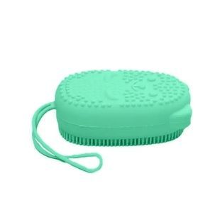 Двосторонній масажний мочалка для купання Bath Brush Зелений