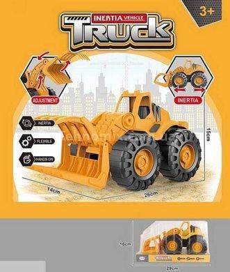 Игрушка Трактор инерционный Inertia Truck Желтый