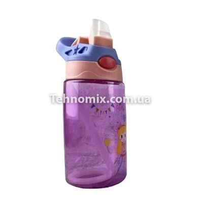 Дитяча пляшечка для годування Baby bottle LB-400 400 мл Фіолетова
