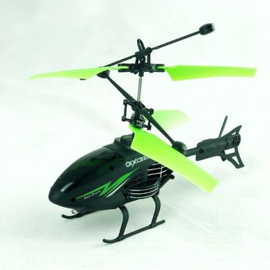 Вертолет LH - 1804 (96) 3 цвета, сенсорное управление, LED-подсветка Зеленый
