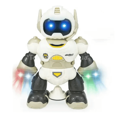 Робот интерактивный танцующий светящийся Rotating Robot Желтый