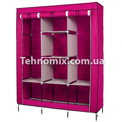 Складаний тканинний шафа Storage Wardrobe 88130 Рожевий