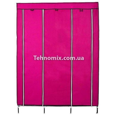 Складной тканевый шкаф Storage Wardrobe 88130 Розовый