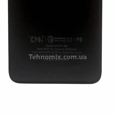 Power Bank 50000 mAh 22.5W KPG-508 Чорний