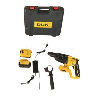 Перфоратор аккумуляторный +2 аккумулятора 48V electric hammer AND 40-49 Желтый с черным