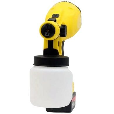 Краскопульт акумуляторний із двома акумуляторами 48V SprayGun X-448 Жовтий