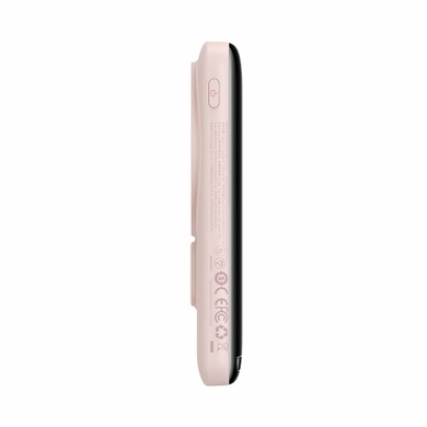 Внешний аккумулятор Baseus Magnetic Bracket Wireless Fast Charge Power Bank 10000mAh 20W Pink