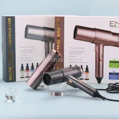 Фен для сушки волос с маслами ENZO EN-8003 Silver