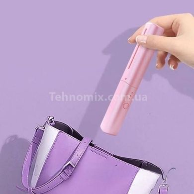 Выпрямитель для волос дорожный от USB Hair Heater Розовый