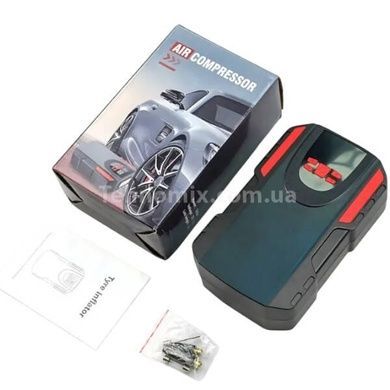 Компрессор автомобильный с дисплеем 30л/мин, 12V, 100W MAG-706 NGB23 Черный с красным