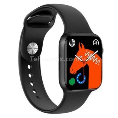 Смарт годинник водонепроникний з вібросигналом Smart Watch C6 HS-45 Чорний