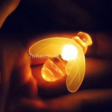 Гирлянда уличная Пчелки 5м 20LED 2V от сети 220V Теплый свет