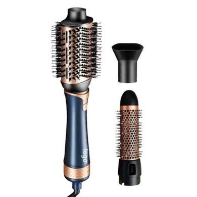 Стайлер для укладання волосся 3в1 Hairdryer comb 701 AND 280 Синій