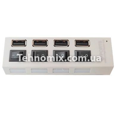 4-х портовый USB ports разветвитель с выключателем
