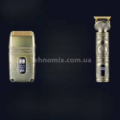 Комплект для стрижки и бритья VGR 2 в 1 V-649 Золото