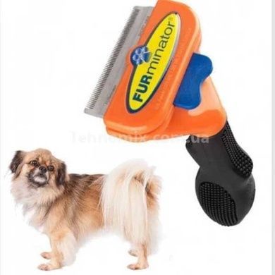Фурмінатор з кнопкою для чищення вовни FURminator 6.8 см Помаранчевий
