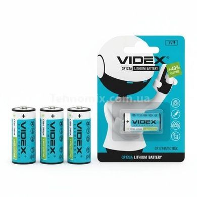 Батарейка Videx CR123А Lithium 3.0 V