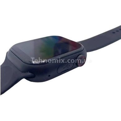 Смарт годинник водонепроникний з вібросигналом Smart Watch C6 HS-45 Чорний