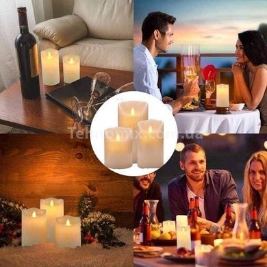 Світлодіодна свічка на батарейках 12,5*5см LED Candle