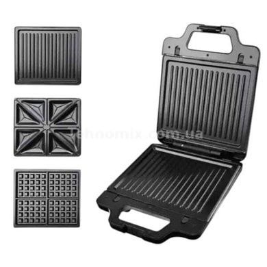 Мультимейкер 3в1 с антипригарным покрытием 1400 Вт Sokany SK-BBQ-852