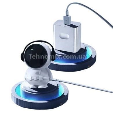 Вентилятор на шею Астронавт аккумуляторный USB Белый
