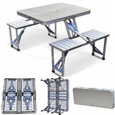 Стол алюминиевый раскладной для пикника Aluminium Picnic Table